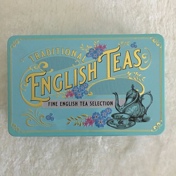 Traditional English Teas Other - Traditional English Teas Vintage Victorian Tin 72 Bags 7.5 x 5 Tin